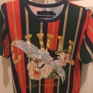 Civil Regime Glide Stripe T-Shirt